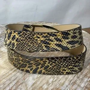 Guess | Accessories | Guess Leather Belt Snake Print Womens  display picture 3